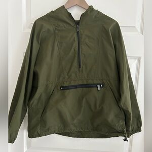 Woolrich Windbreaker Khaki Green Size M